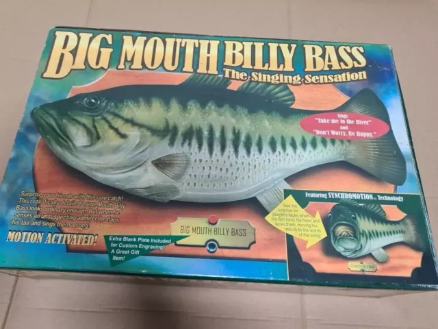 Big Mouth Billy Bass The Singing Sensation  Tested all working