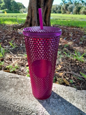 starbucks berry bling diamond studded tumbler fall 2022 venit 24oz