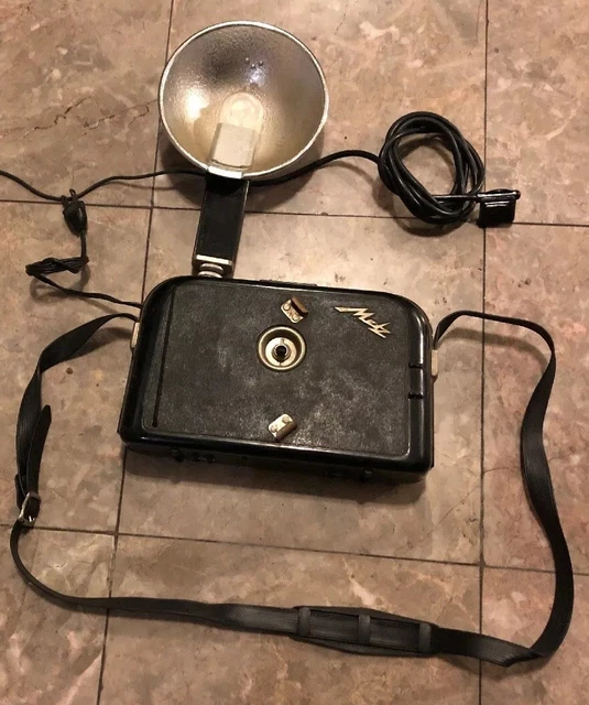 Rare Vintage Metz Mecatwin Meca Blitz 45 Battery Pack Camera Flash Bulb Germany