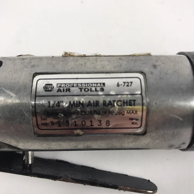 NAPA 6-727 Professional Air Tools 1/4" Drive Mini Air Ratchet 3