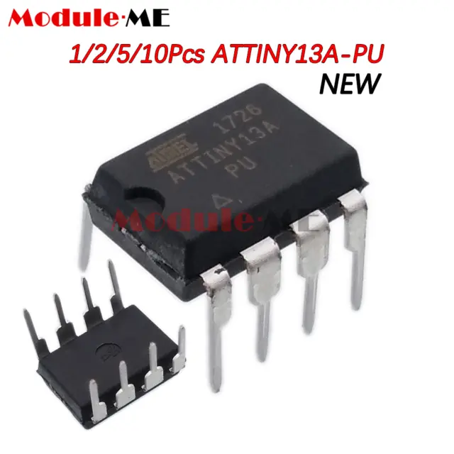 1/2/5/10Pcs ATTINY13A-PU ATTINY13A ATTINY13 Microcontroller IC New