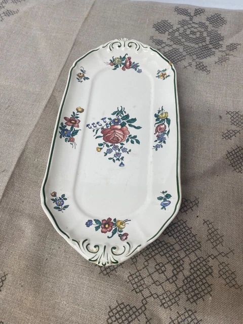 Plaque Céramique Villeroy & Boch Motif Bélier - Vintage 1940/1960