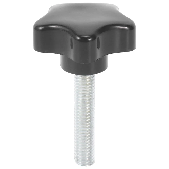 Lot De 4 Vis à Bouton M8x40mm Avec Tête Hexagonale - Serrage Facile Et Prise En Main Confortable