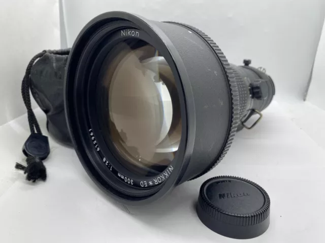 【 Optics / Near MINT 】 Nikon Ai-s Nikkor  300mm F/2.8 ED Ais Telephoto MF Lens