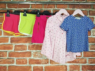 Girls Bundle Age 5-6 Years Next H&M Blue Zoo Shirt Shorts Top Skirt Set 116Cm