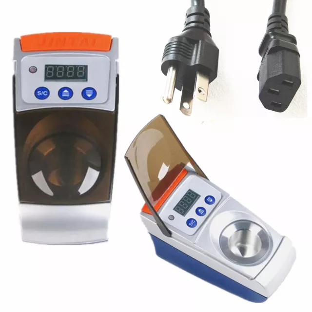 60W Dental Lab Digital One-Well Wax Melter Melting Pot Analog Dipping Heater110V