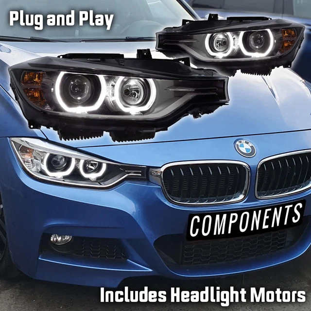 BMW 3 SERIES F30 F31 2012-2015 Headlights Projector Xenon Look Plug ...