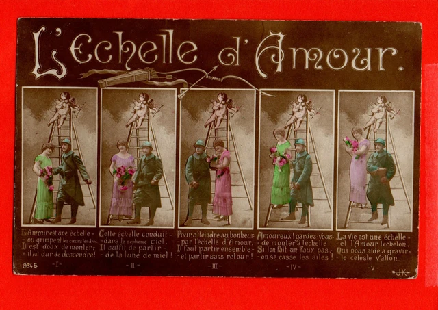 Cpa-Guerre 14/18-Ww1-Militaire-Piou Piou-Bidasse-Patriotique-Poilu- N° 5-11