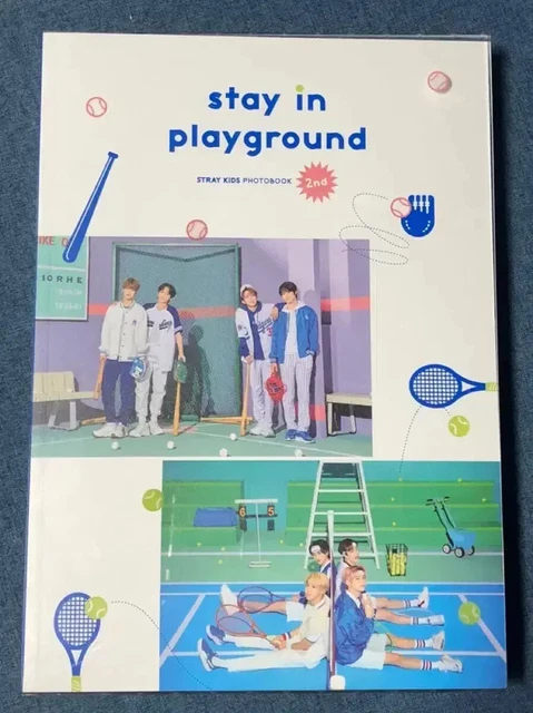 Stray Kids 2nd Photobook Stay in Playground Official Scratch
