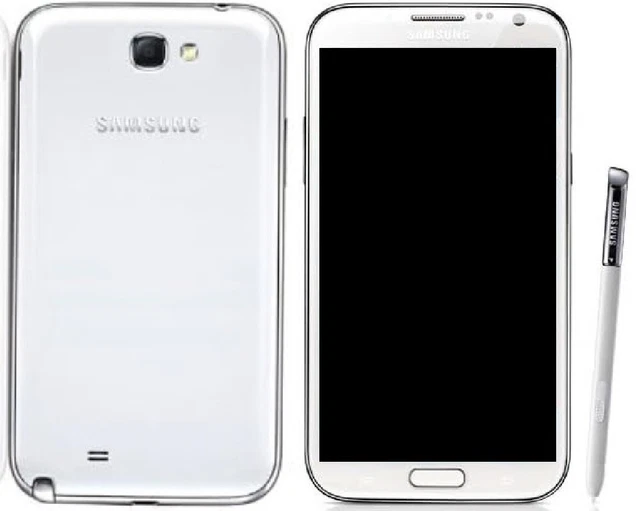 Dummy Note 2 Schermo Spento Telefono Finto Da Esposizione Bianco White