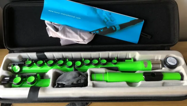 Nuvo Student Flute Laser Green