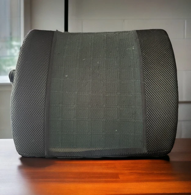 Samsonite Lumbar Pillow Cushion Support  Lower Back Comfort Memory Foam