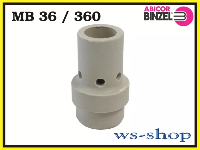 MB 36 (TBi 360) Gasverteiler Diffusor aus Keramik von Abicor BINZEL