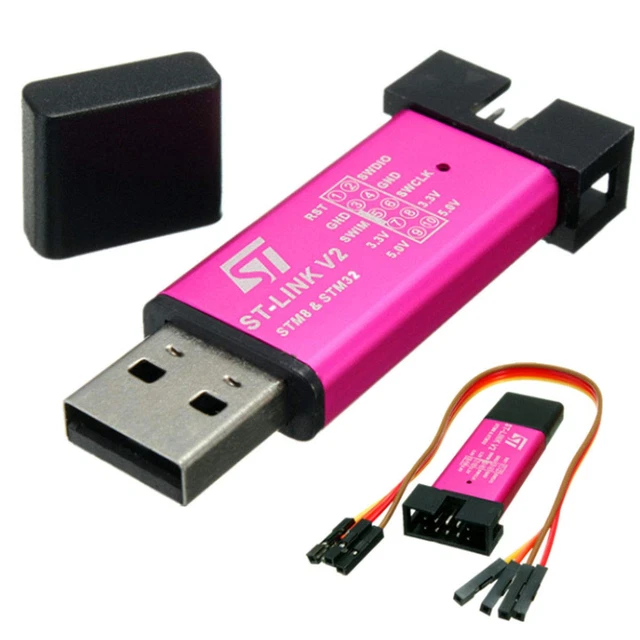 HAILEGE STM32F103C8T6 STM8 STM32 St-Link V2 Emulator Downloader ...