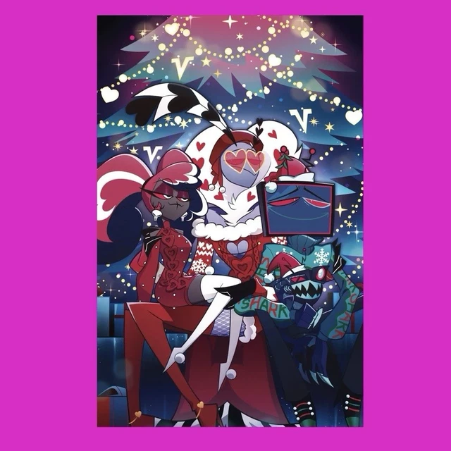 HAZBIN HOTEL - THE VEES - HOLIDAY 2025 POSTER EUR 79,90 - PicClick ES