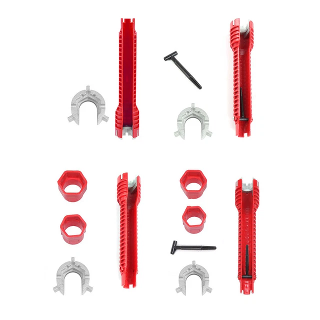 Multifunction Water Heater Faucet Sink Wrench Anti-Slip Flume Repairing Spanner