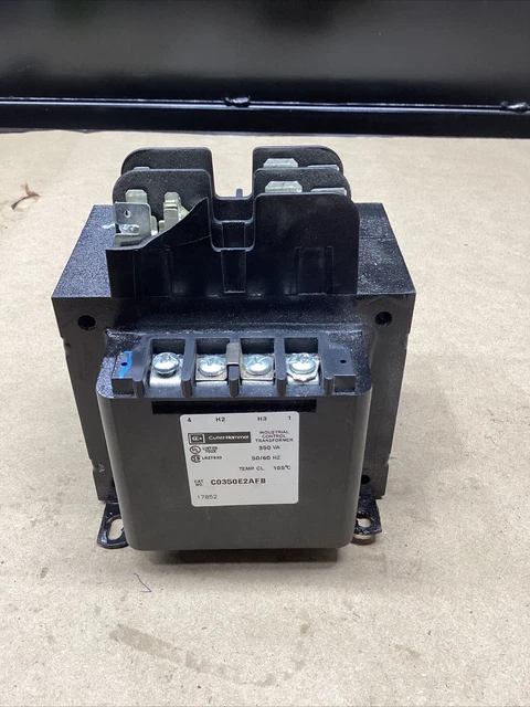 CUTLER HAMMER 2.5 amp Industrial Control Transformer C0350E2AFB #709F43FML