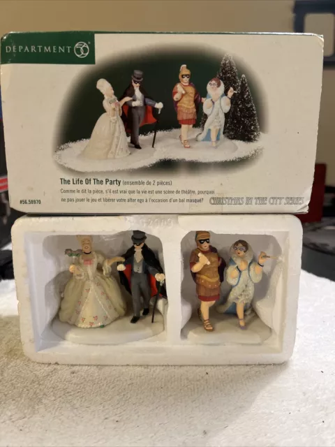 Dept 56 CIC Accessory - The Life Of the Party - Set of 2 - #56.58970 -