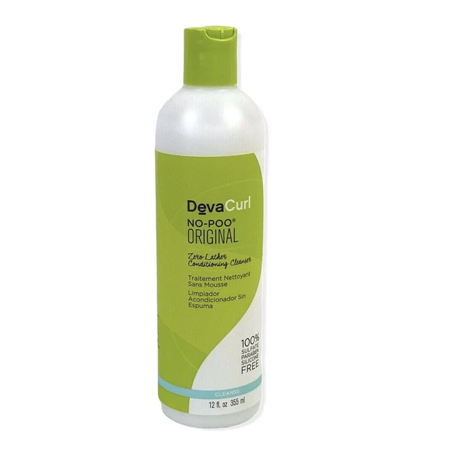 Deva Curl No-Poo Original Zero Lather Conditioning Cleanser 12oz