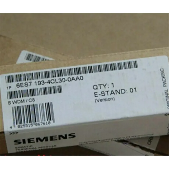 New Siemens terminal module for ET 200S 6ES7193-4CL30-0AA0 6ES7 193-4CL30-0AA0