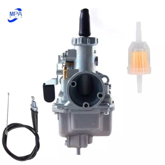 For Honda CRF100F CB125S XR100 XR100R XL100 XL100S Carburetor & Throttle Cable