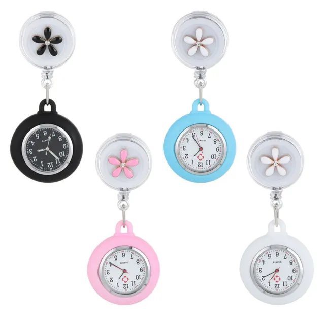 Fornitura orologi per infermiere comprensibili medico orologi da tasca clip orologi