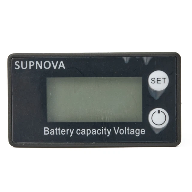 LCD Display Batteria Capacità Voltmetro Digitale 8-100V Accessori Practical