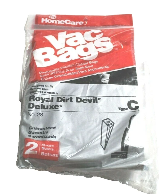 EnviroCare Type G Vacuum Bags For Dirt Devil Hand Vac Ultra Series 122 - 3 Pack, Micro Lined Paper