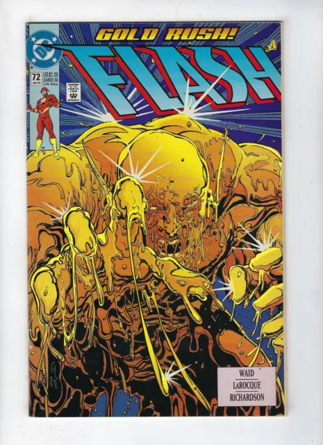 Flash # 72 DC Comics Jan 1993 FN/VF