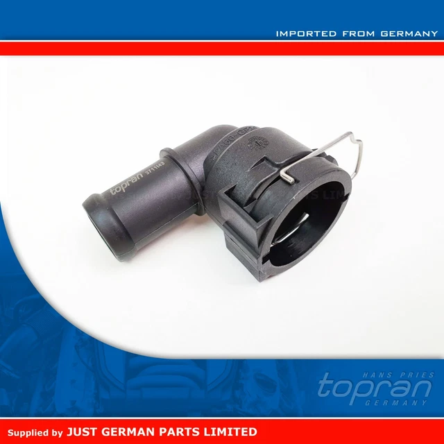 Coolant Hose Flange + Seal For 1.8/2.0 Petrol VW Audi Seat Skoda – Topran 3C0122291