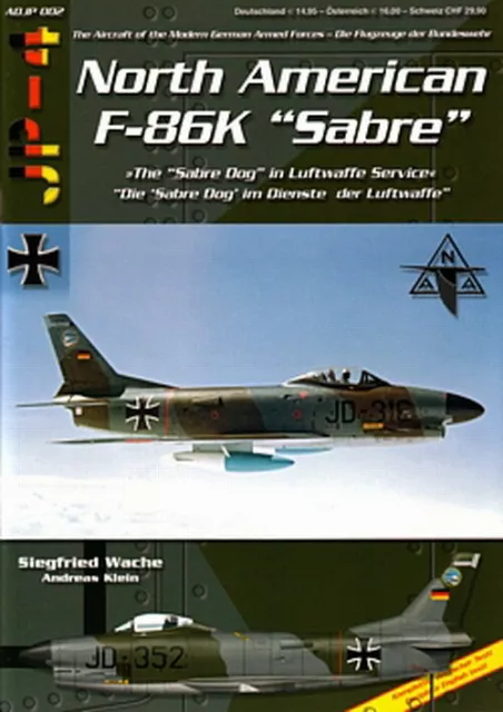 AirDOC ADJP 2: North American F-86K Sabre / Bundeswehr (Flugzeug-Modellbau-Buch)