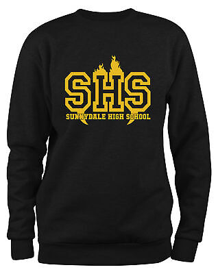 Styletex23 Sweatshirt Uomo Sunnydale High Scuola Buffy, Vampirjägerin Slayer