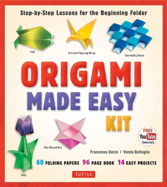 ORIGAMI MADE EASY Kit: Step-by-Step Lessons for the Beginning Folder ...
