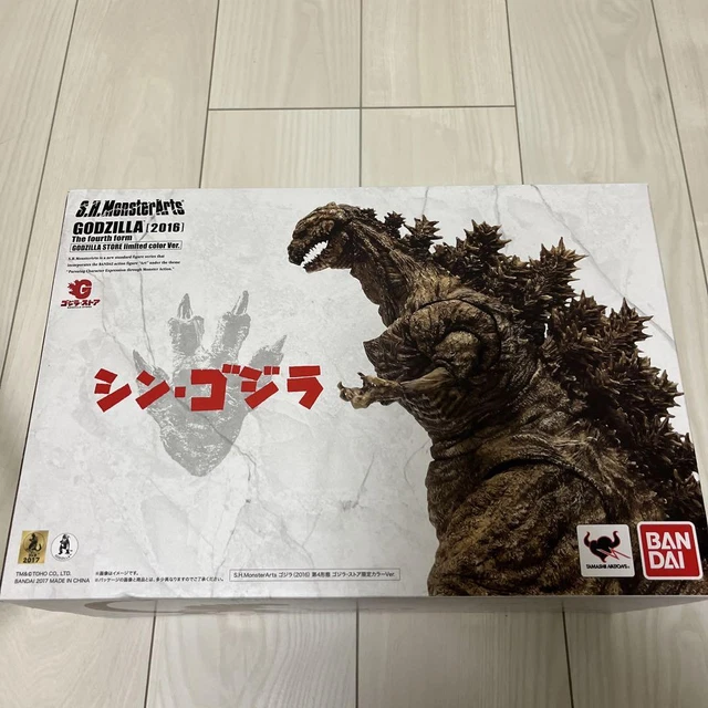 GODZILLA 4TH FORM Godzilla Limited Color Figure S.H.MonsterArts 2016 ...