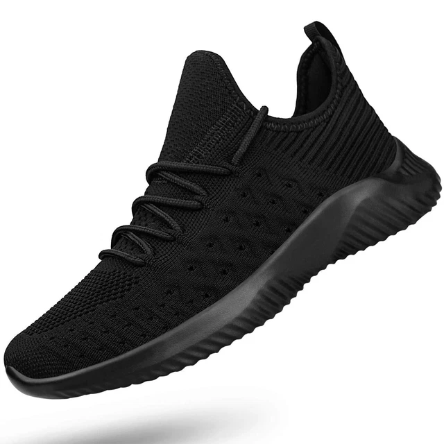Womens Slip On Walking Shoes Non Slip Running Shoes Breathable Workout Shoes Lin