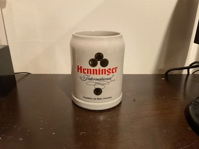 Henninger International - Frankfort am Main, Germany ~ Rare Label ~ Crock Stein