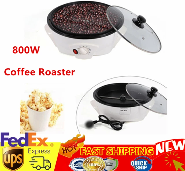 110V Electric Coffee Roaster Household Coffee Bean Roasting Baking Machine 1500g