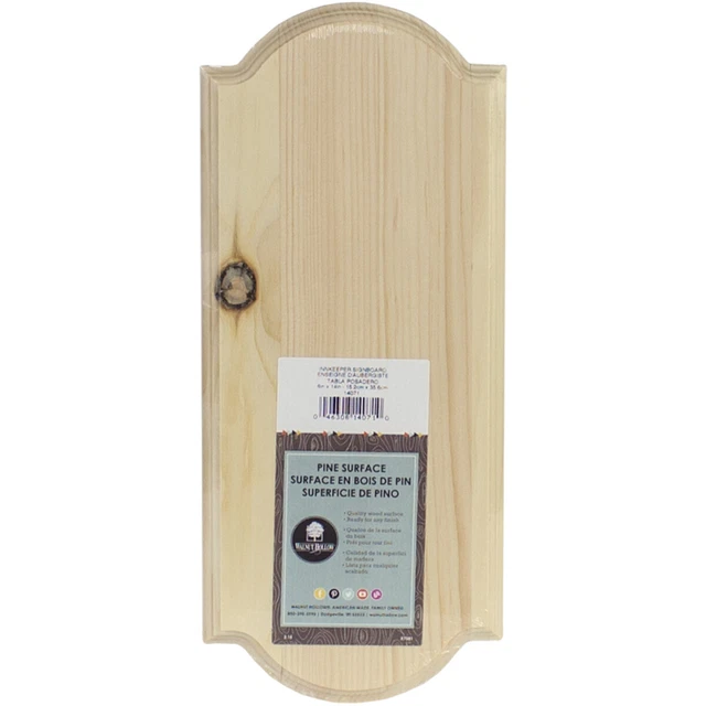 Walnut Hollow Pine Innkeeper Signboard-6"X14"X.63"