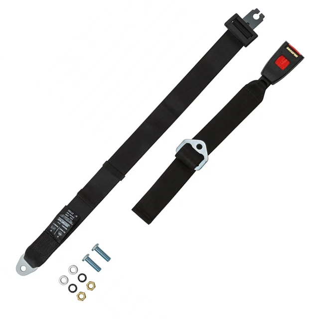 Adaptateur Ceinture De Sécurité Pour Siège Passager - 2 Pièces - Élimine L'Alarme Ceinture Non Bouclée - Compatible La Plupart Des Voitures - Alliage & ABS