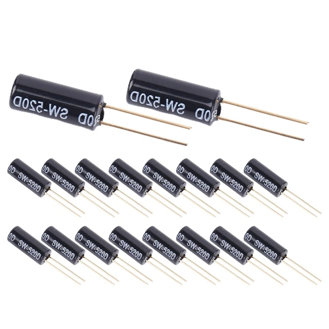 Interrupteur de vibration SW 520D de haute qualité 20 pièces interrupteurs à