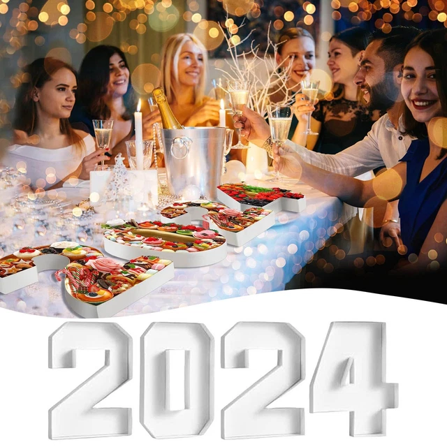 2024 CHARCUTERIE NUMBERS Fillable Graduation Cardboard Number Box Paper ...