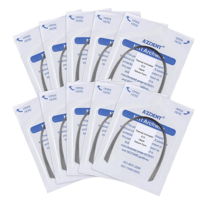 AZDENT Dental Orthodontic Heat Thermal Activated Niti