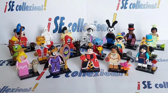 71038 Lego Minifigure Disney set serie 3 100 New Nuovo