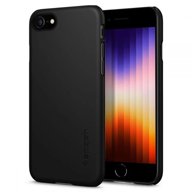 Spigen Schutzhülle für iPhone 7 / 8 / SE 2020/2022 Hülle Case Ultra Dünn Etui