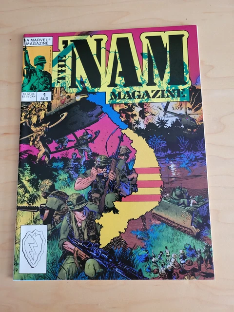 The Nam Magazine #1-8, 10 VF/NM to NM 1988-1989
