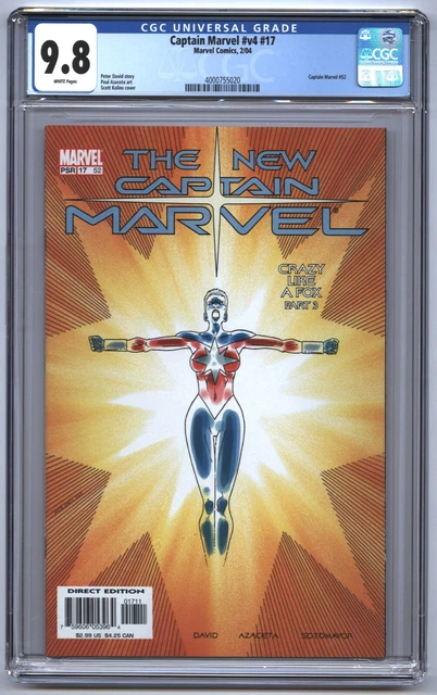 CAPTAIN MARVEL vol 4 #17 (2004) CCG 9.8 - 1st PHYLA-VELL Quasar GOTG NM/M 🔑