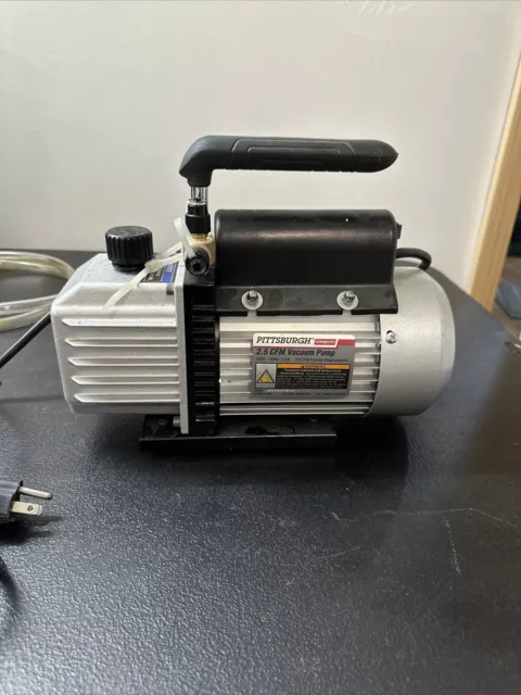 Pittsburgh Automotive 2.5 CFM Vacuum Pump Across International  Easy Vac 7