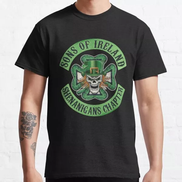 ST PATRICKS DAY personalised leprechaun Irish paddys Ireland t shirt