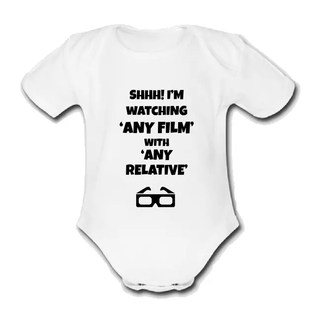 @The @ Swan @ Princess  Babygrow Baby vest grow gift tv custom