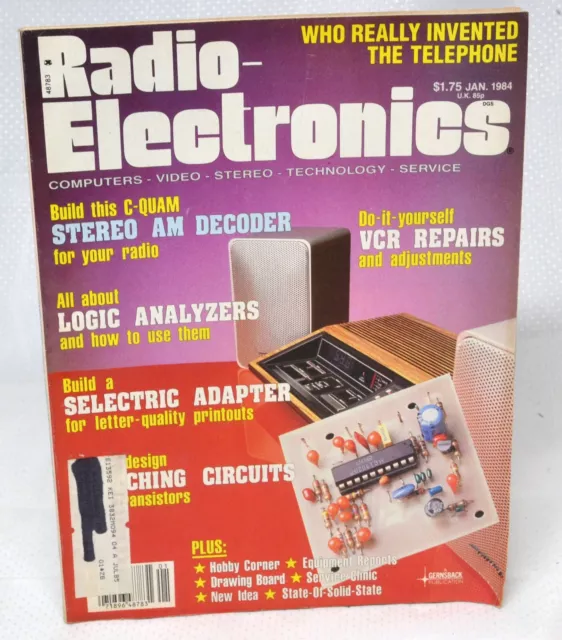 VTG Radio-Electronics Magazine January 1984 MAG61